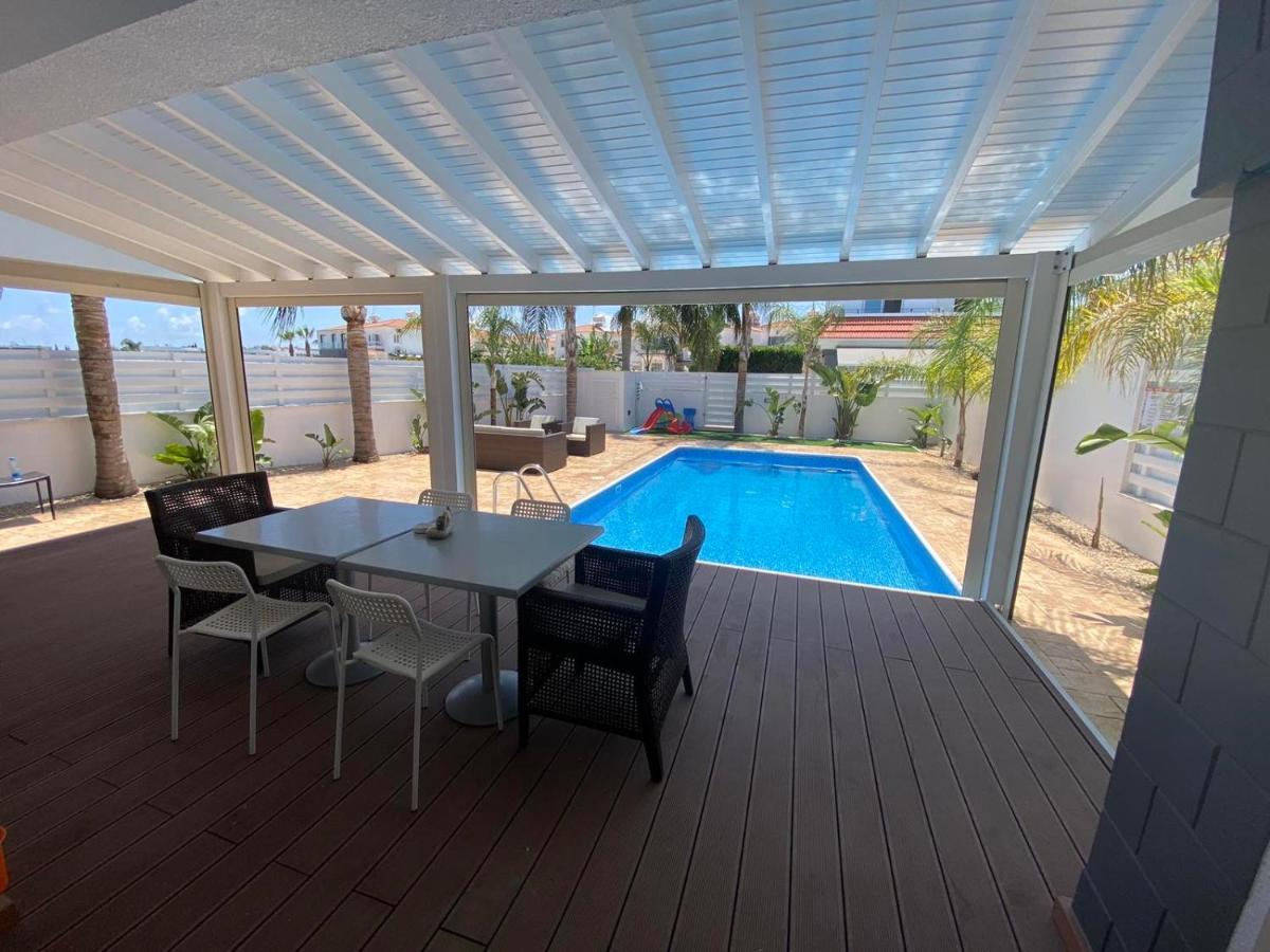 Villa Angel - Exotic Villa 200M From Beach Paralimni Ngoại thất bức ảnh